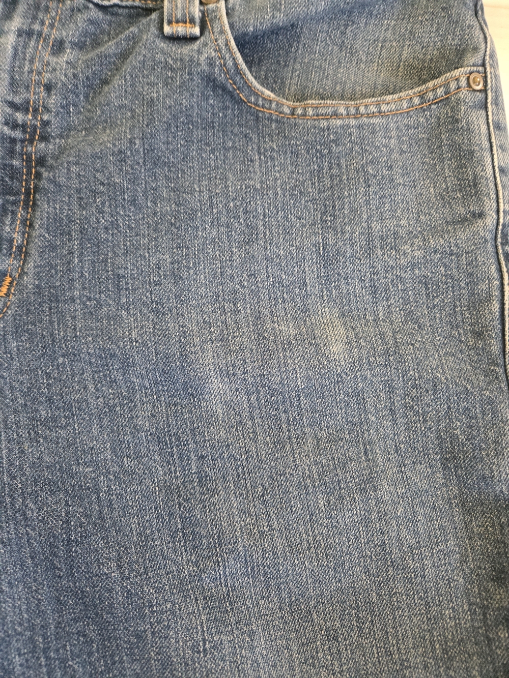 Carhartt Men's Denim Straight Leg Jeans in Blue - Picture 4 of 10